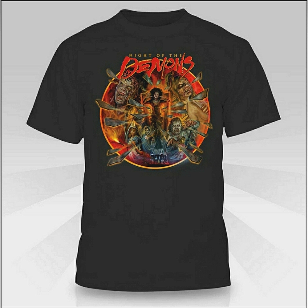 NIGHT OF THE DEMONS 1988 Movie🎥 SHIRT 😈